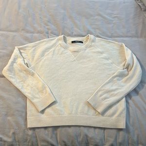 Cream cashmere sweater